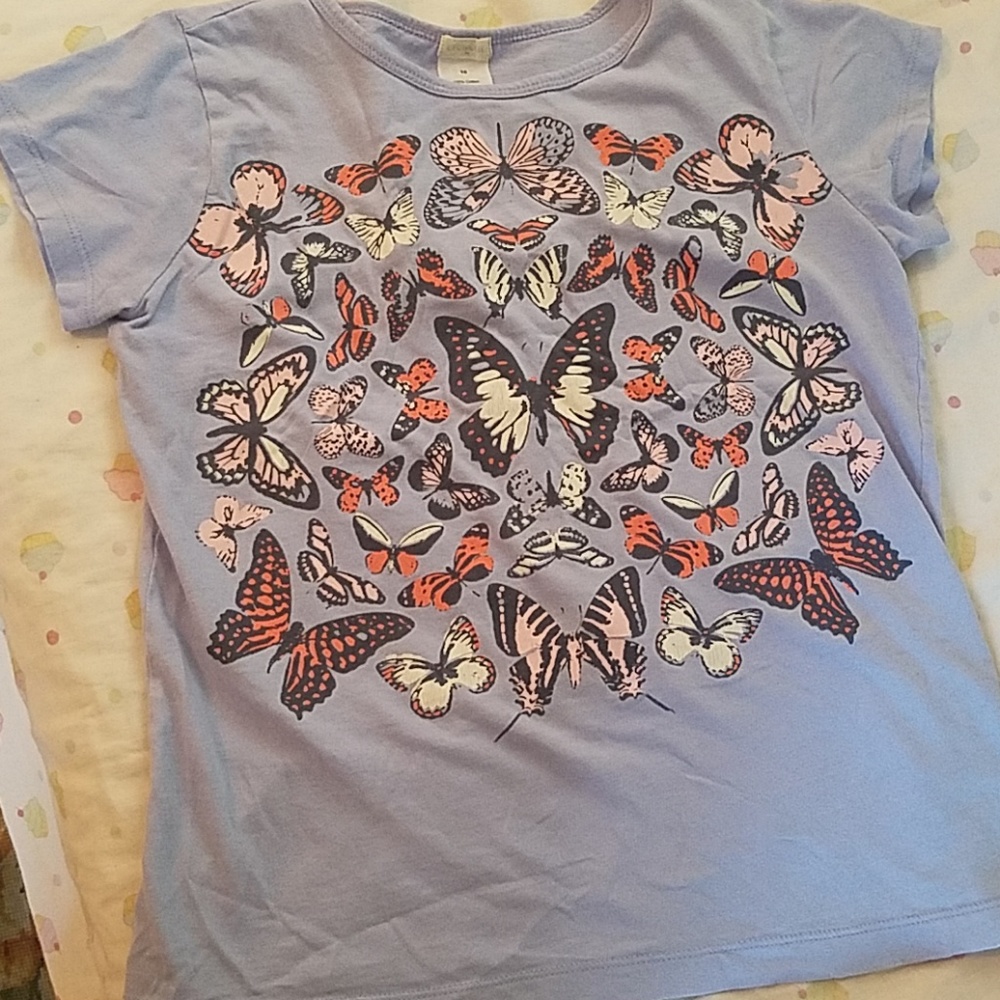 A purple t-shirt
